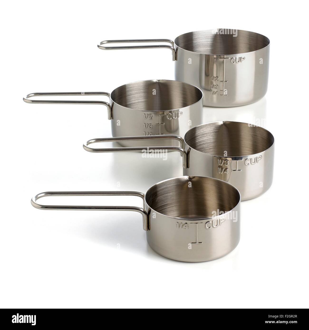 Tasses à mesurer Banque D'Images