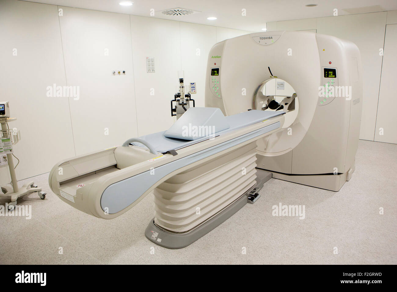 Un scanner à l'intérieur de la machine un hôpital de l'île espagnole de Majorque Banque D'Images
