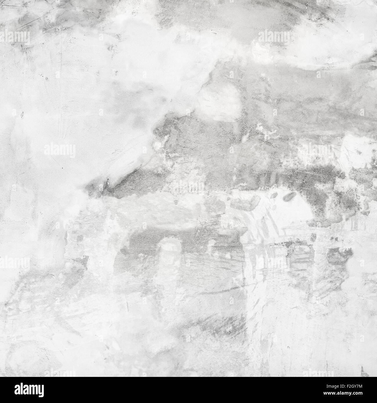 Mur de béton blanc avec du plâtre. Abstract grunge background. Banque D'Images