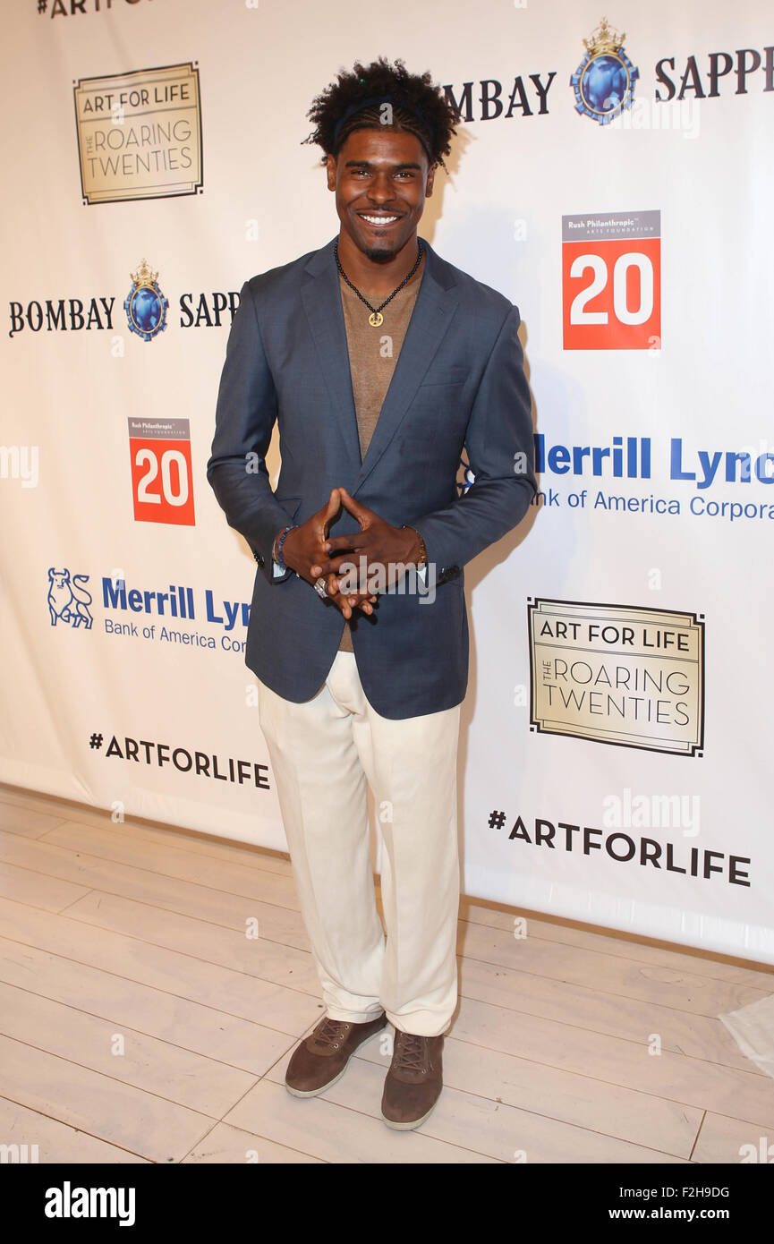 RUSH Philanthropic Arts Foundation's Art pour la vie Avantages Respect Dave Chappelle, Michaela et Simon de Pury et Ava DuVernay tenue à Fairview Farms comprend : Ramses Barden Où : Moulin à eau, New York, United States Quand : 18 Oct 2015 Banque D'Images