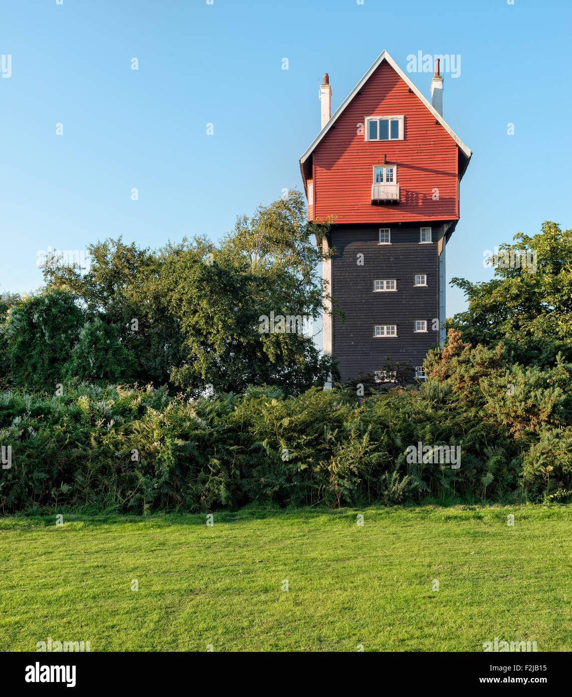 Une très grande chambre à l'Thorpness in Suffolk Banque D'Images