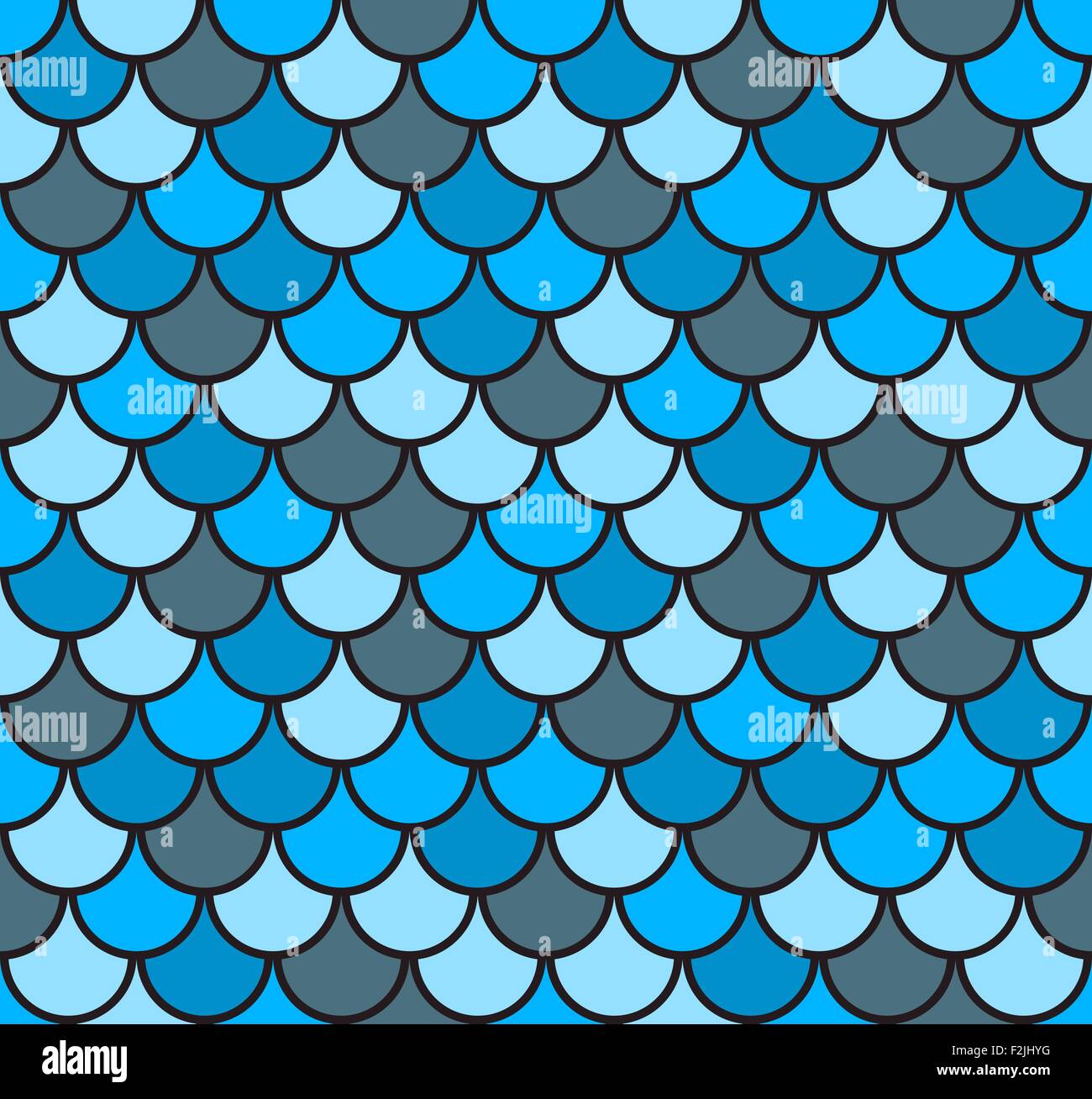 Les poissons sans écailles Vector Illustration Illustration de Vecteur