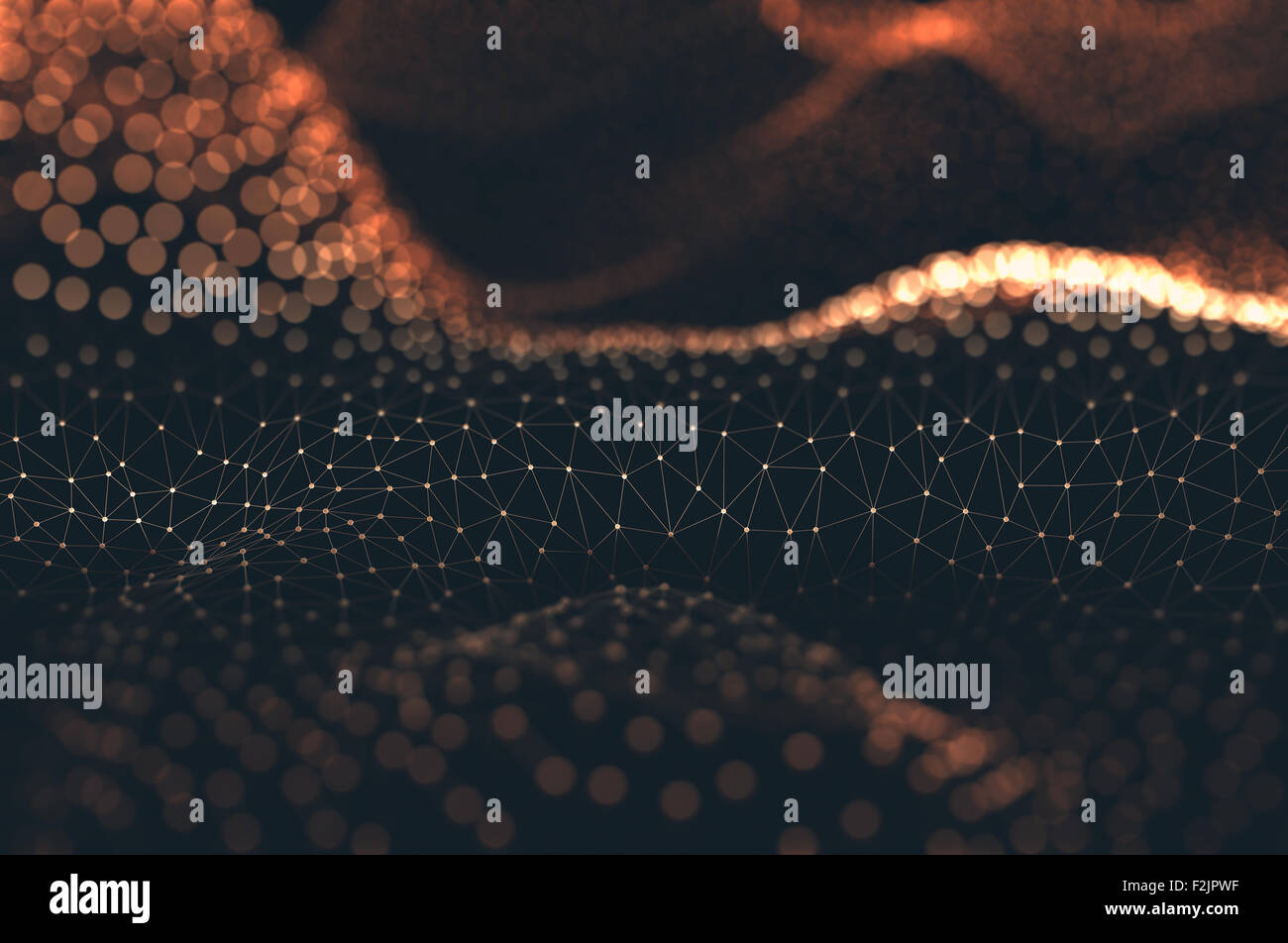 Résumé fond dans un concept de la technologie et de la science. Banque D'Images