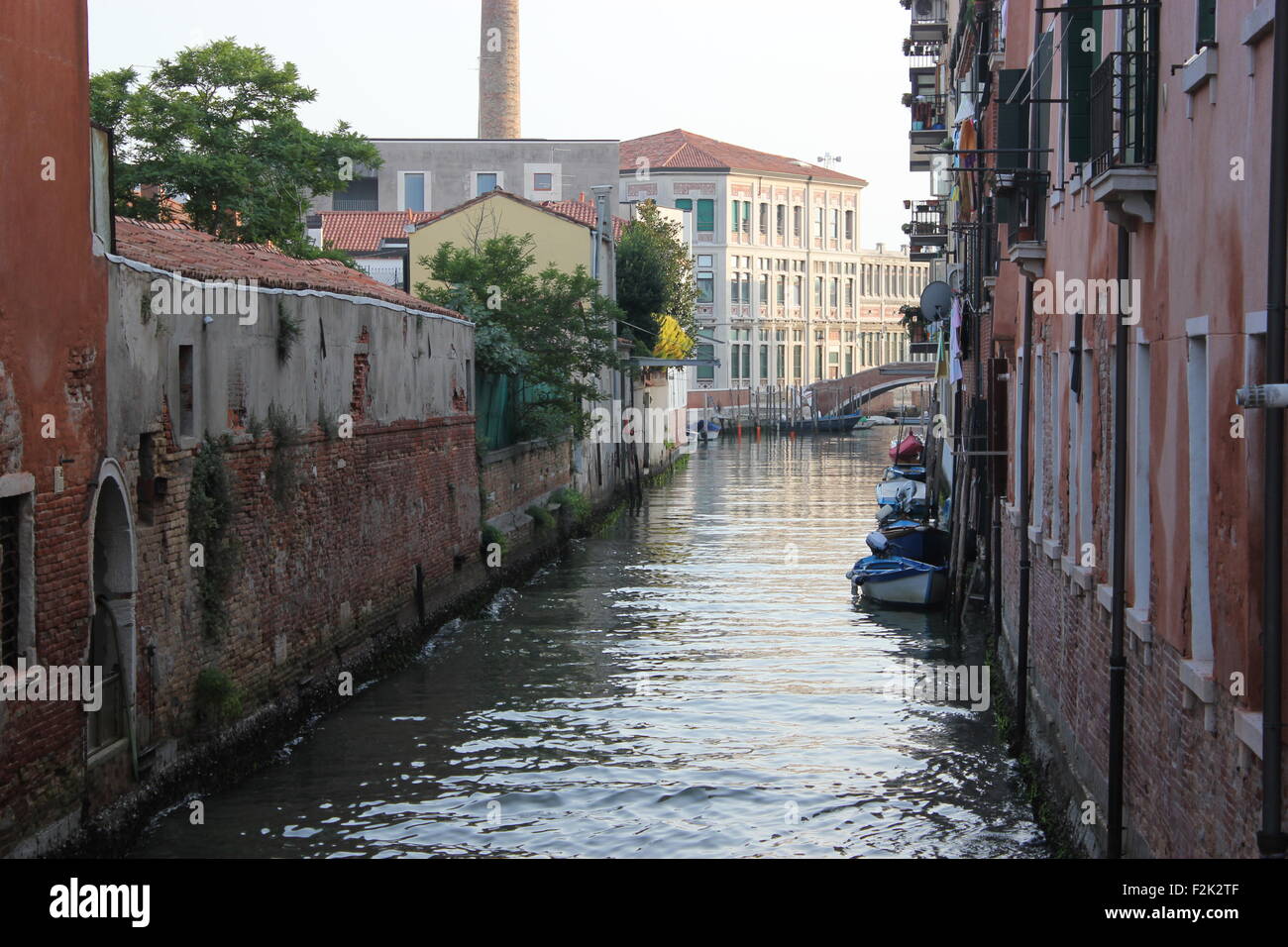 Boats docked in Venise, Italie Banque D'Images