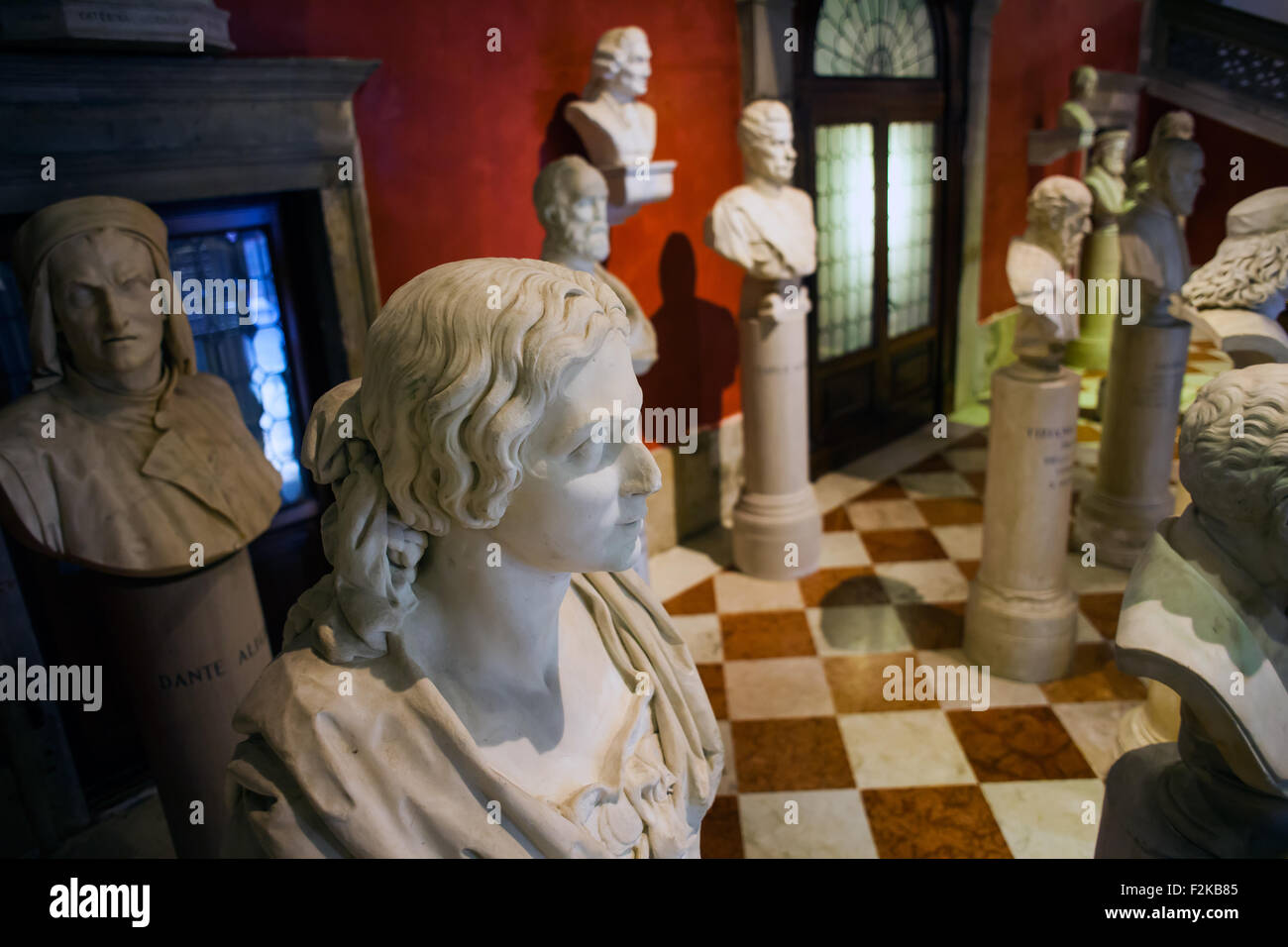 Vue de l'italien, Venise artistes demi-longueur Banque D'Images