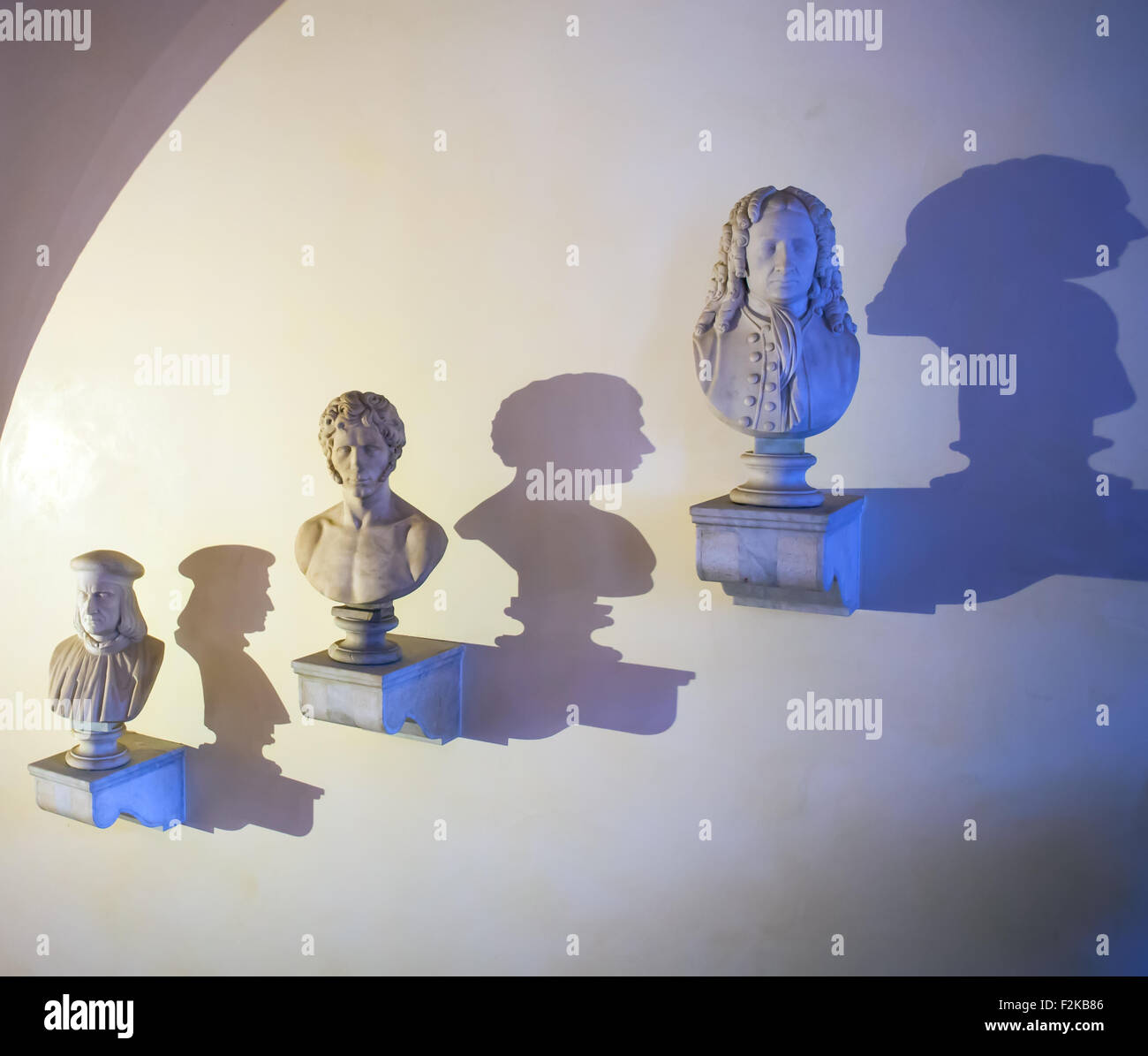 Vue de l'italien, Venise artistes demi-longueur Banque D'Images