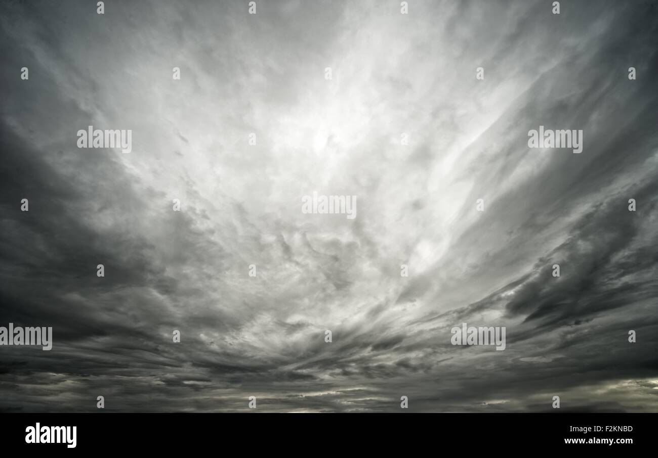 Ciel orageux Banque D'Images