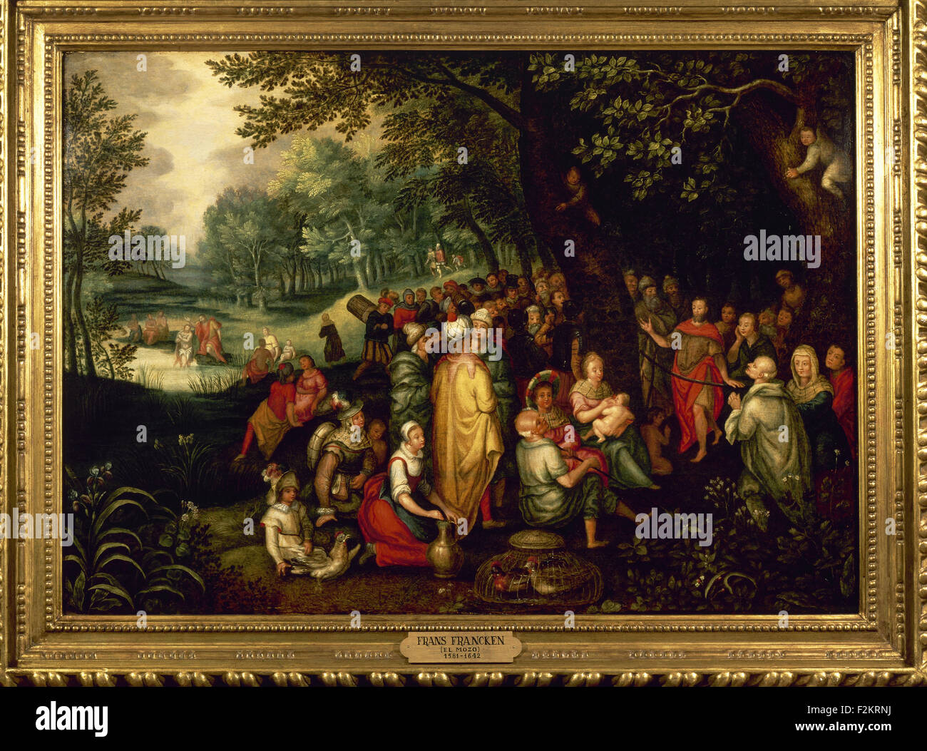 Frans Francken le jeune (1581-1642). Peintre flamand. Scènes de la vie de Jean le Baptiste. 17e siècle. Banque D'Images