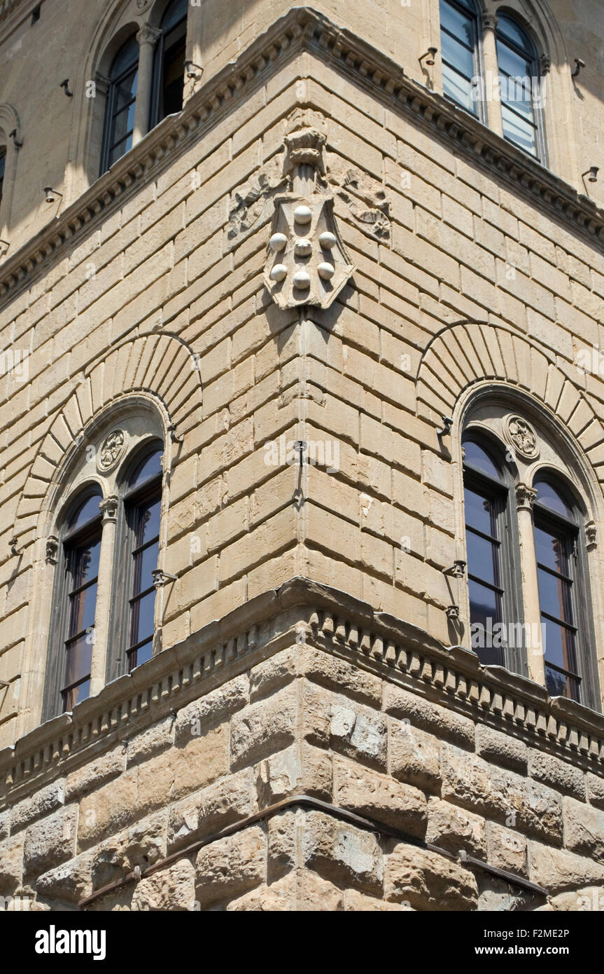 Palazzo Medici Riccardi, Florence, Italie Banque D'Images