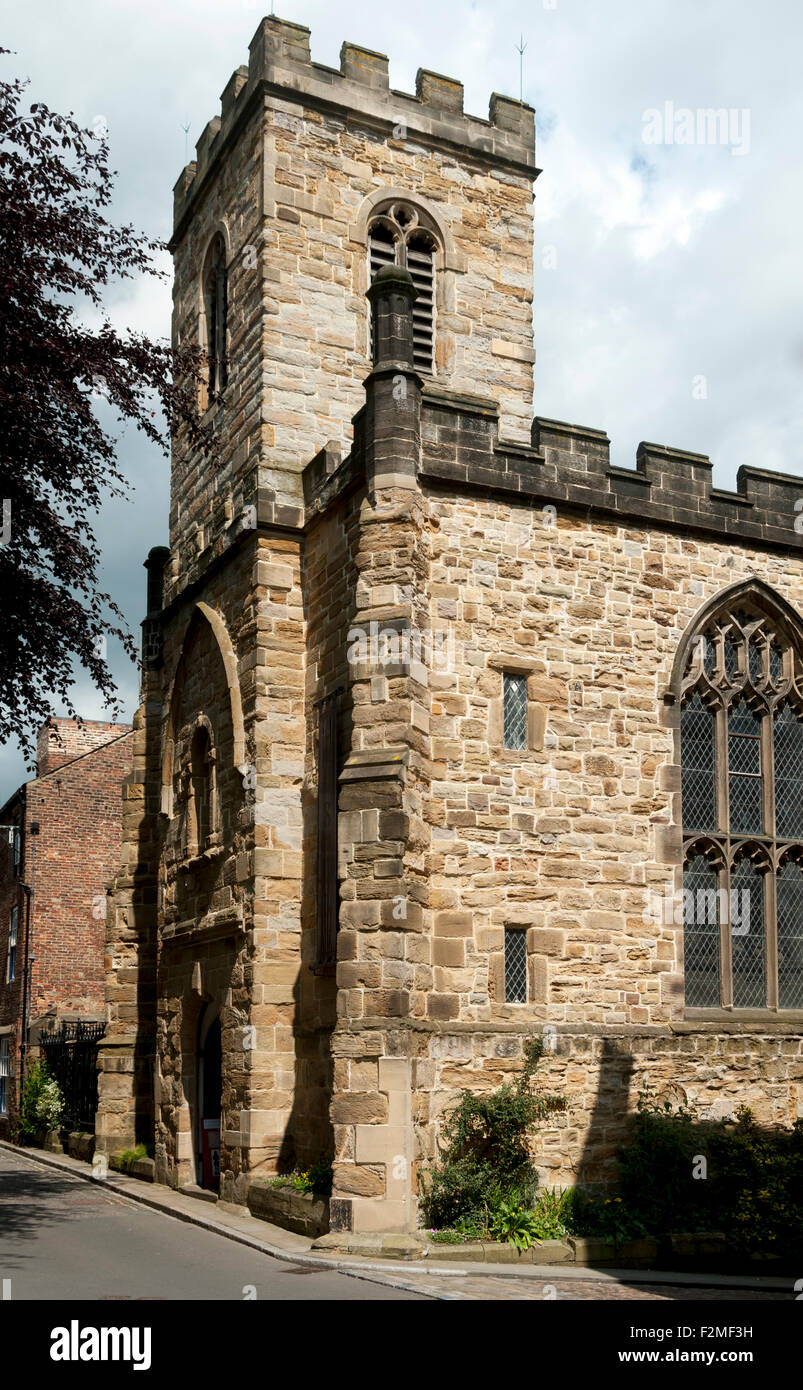 Durham Heritage Centre and Museum, dans l'ancienne église de St Mary-le-Bow (17e siècle), au nord de la ville de Durham, Bailey, England, UK Banque D'Images