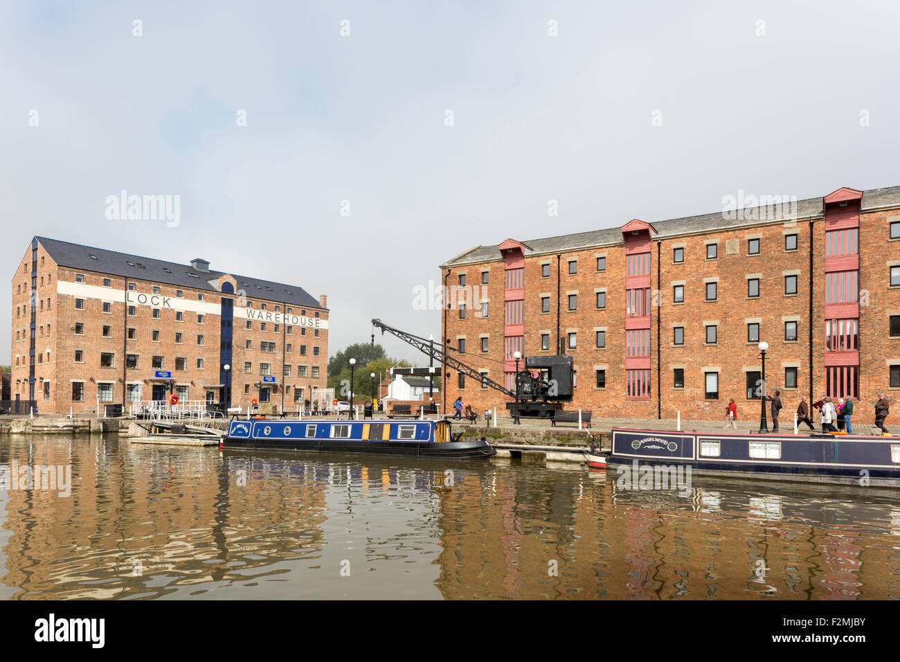 Gloucester Docks, Gloucester, Gloucestershire, England, UK Banque D'Images