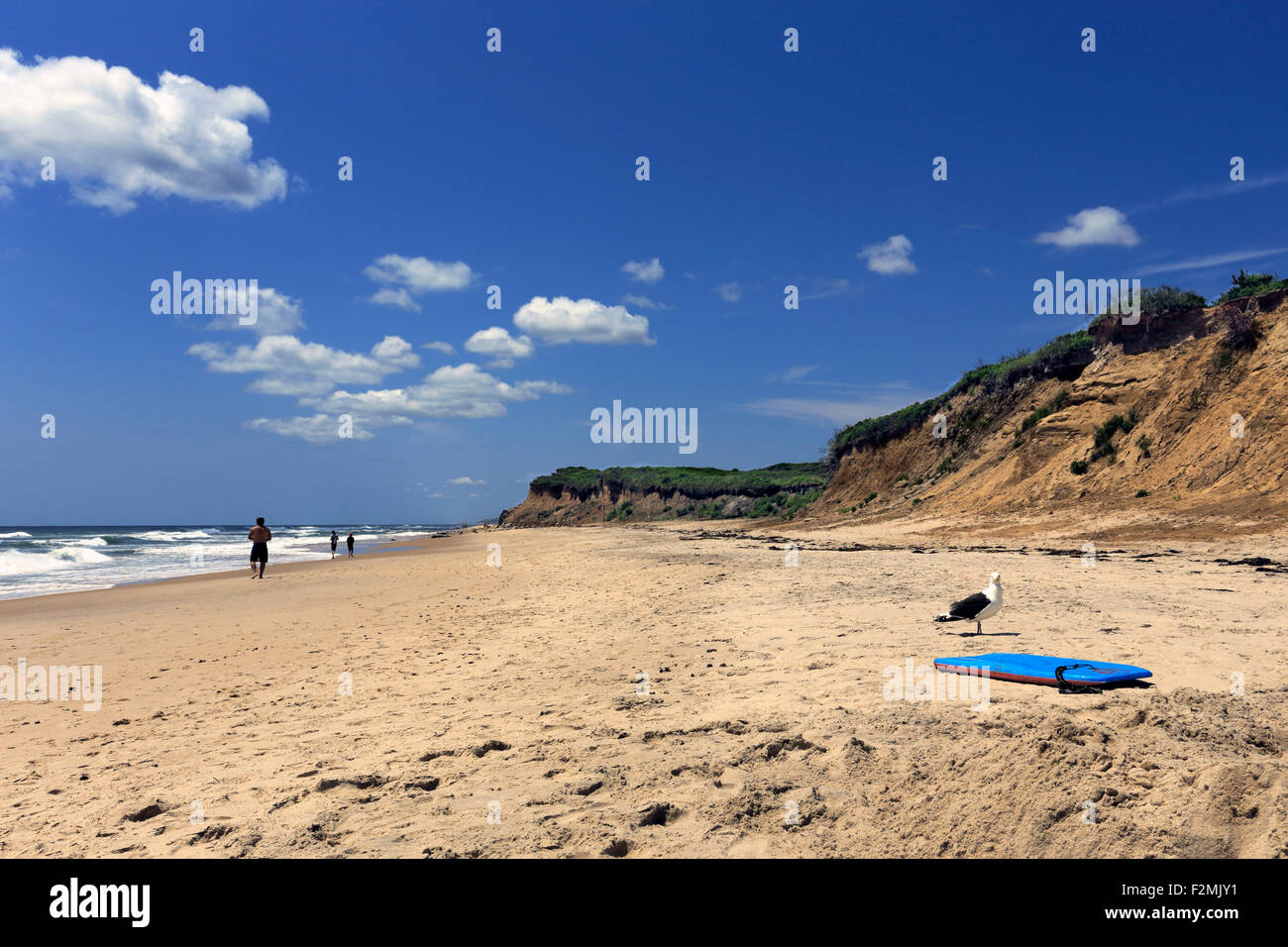 Ditch Plains Montauk Beach Long Island New York Banque D'Images