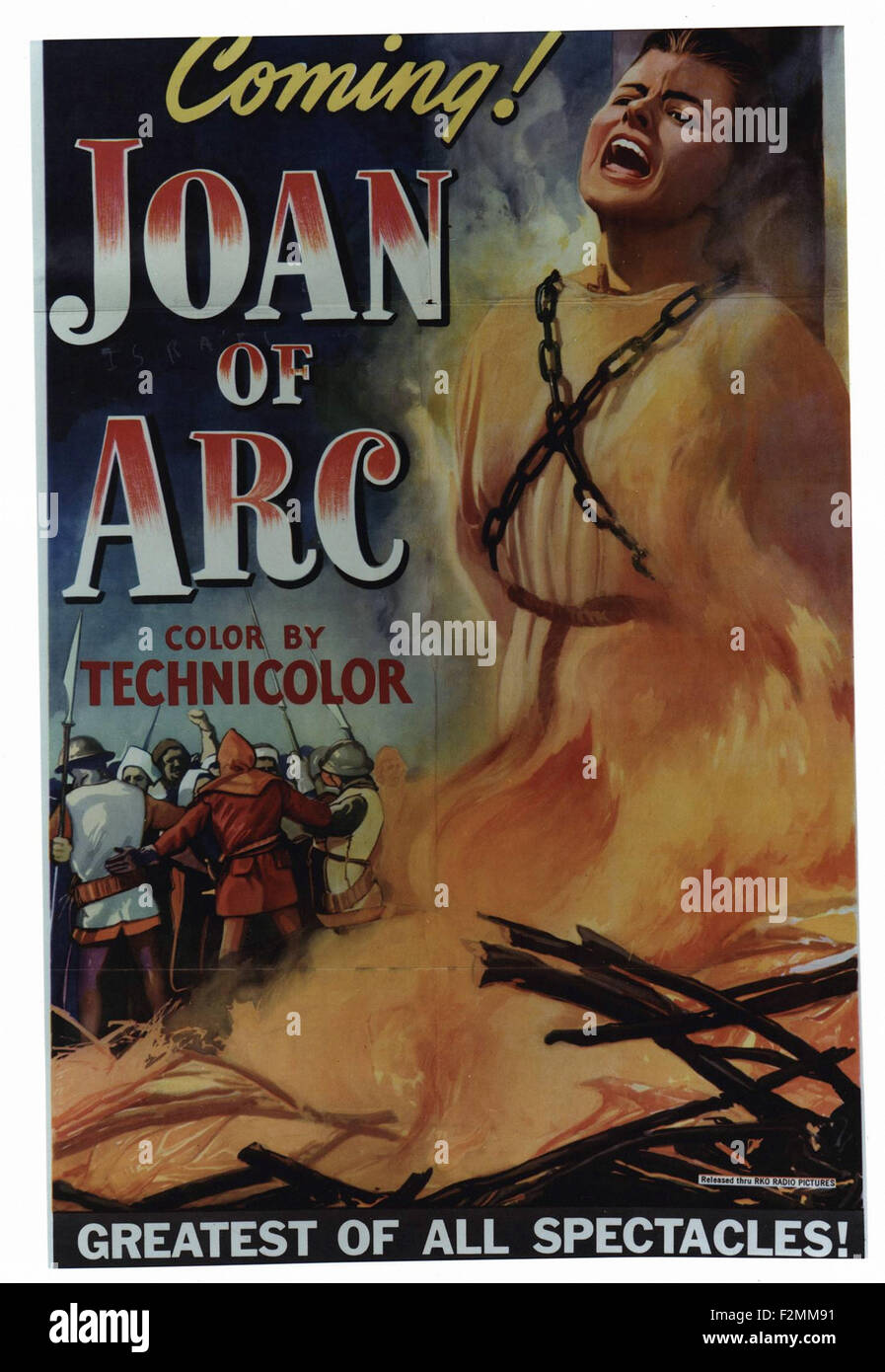 Jeanne d'Arc (1948) 11 - l'affiche de film Banque D'Images