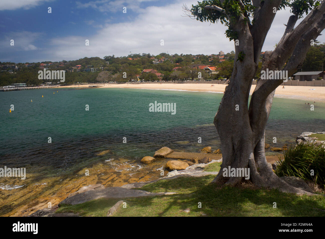 Balmoral Beach Edwards le port de Sydney Sydney NSW Australie Nouvelle Galles du Sud Banque D'Images