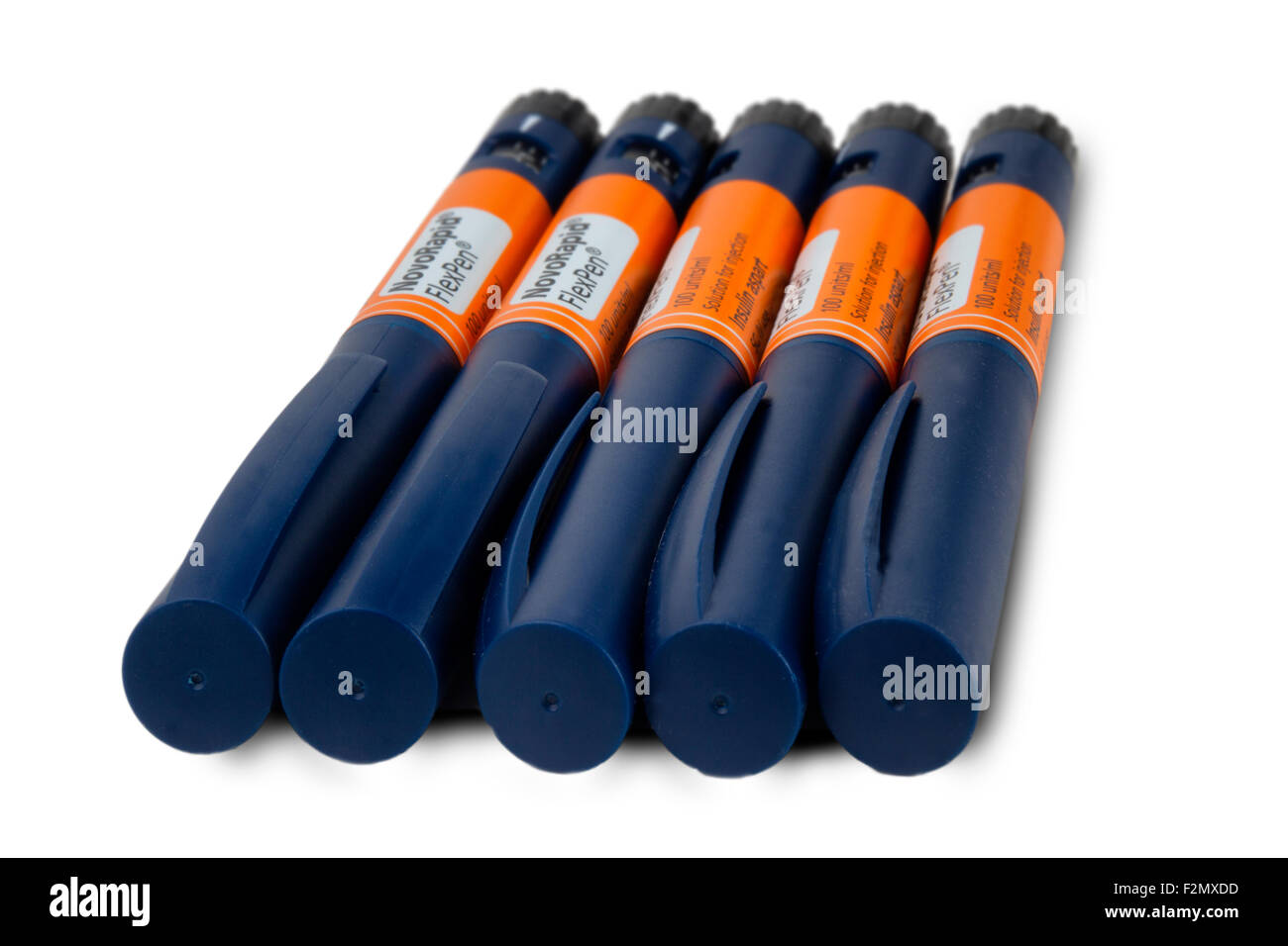 NovoRapid FlexPen stylo à insuline seringues Photo Stock - Alamy