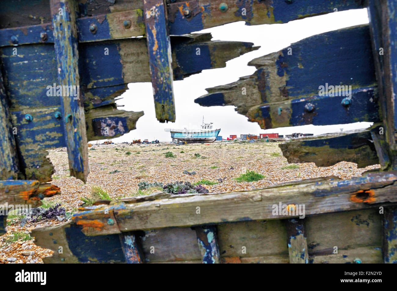 Dungeness, Kent, Angleterre, Royaume-Uni, UK Banque D'Images