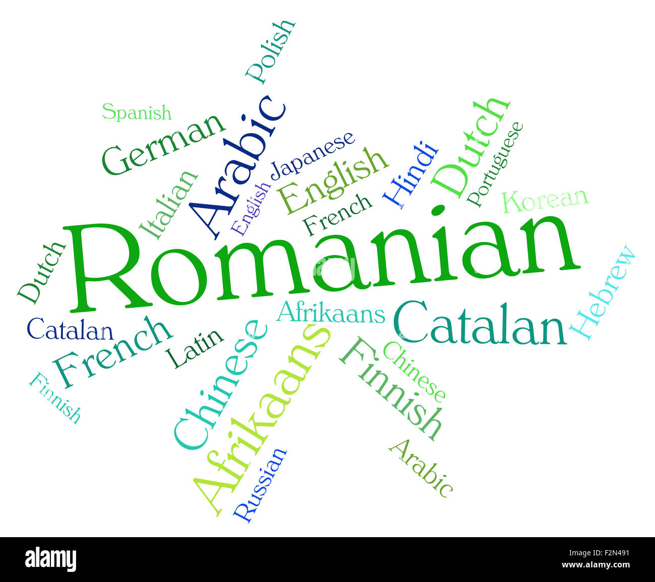 Language Roumain Apprendre le roumain Banque d'images détourées - Alamy