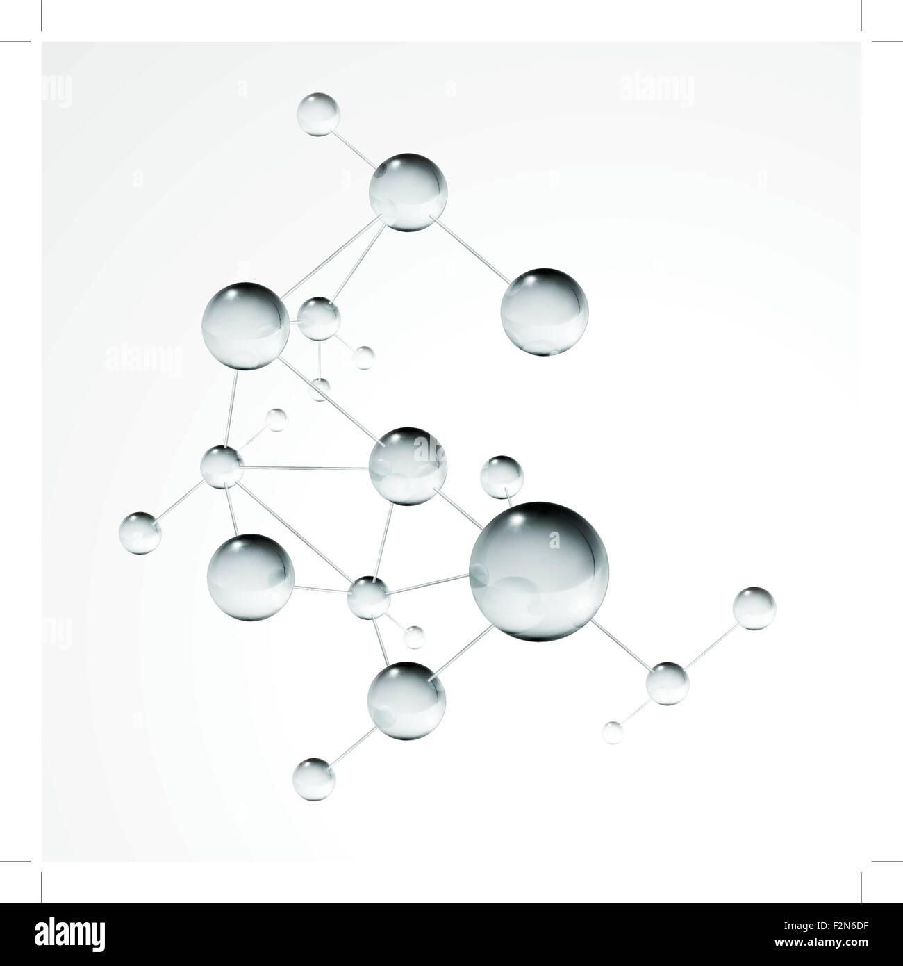 Molécule, eps10 Illustration de Vecteur