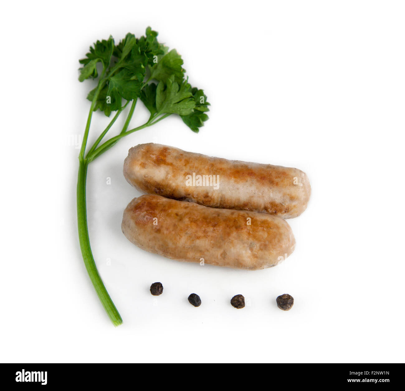 Saucisses épicées English Banque D'Images