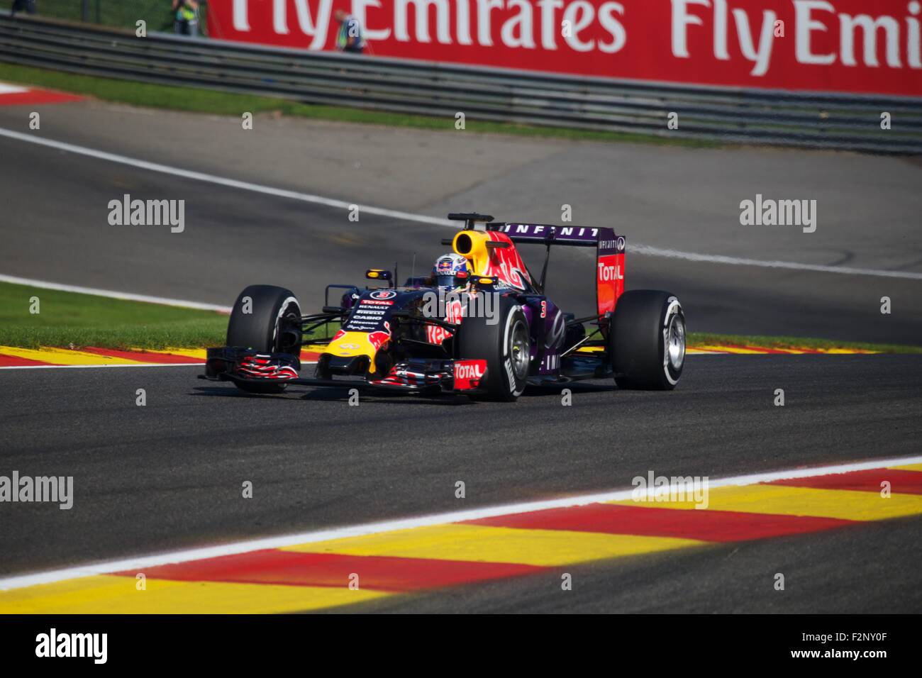 Formule 1 2015 Grand Prix de Belgique de Shell, Spa. Banque D'Images