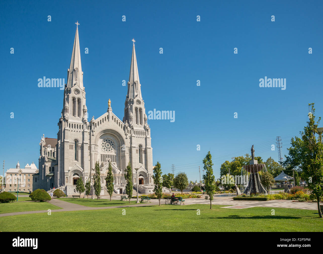 Basilique de sainte anne de beaupre Banque de photographies et d’images