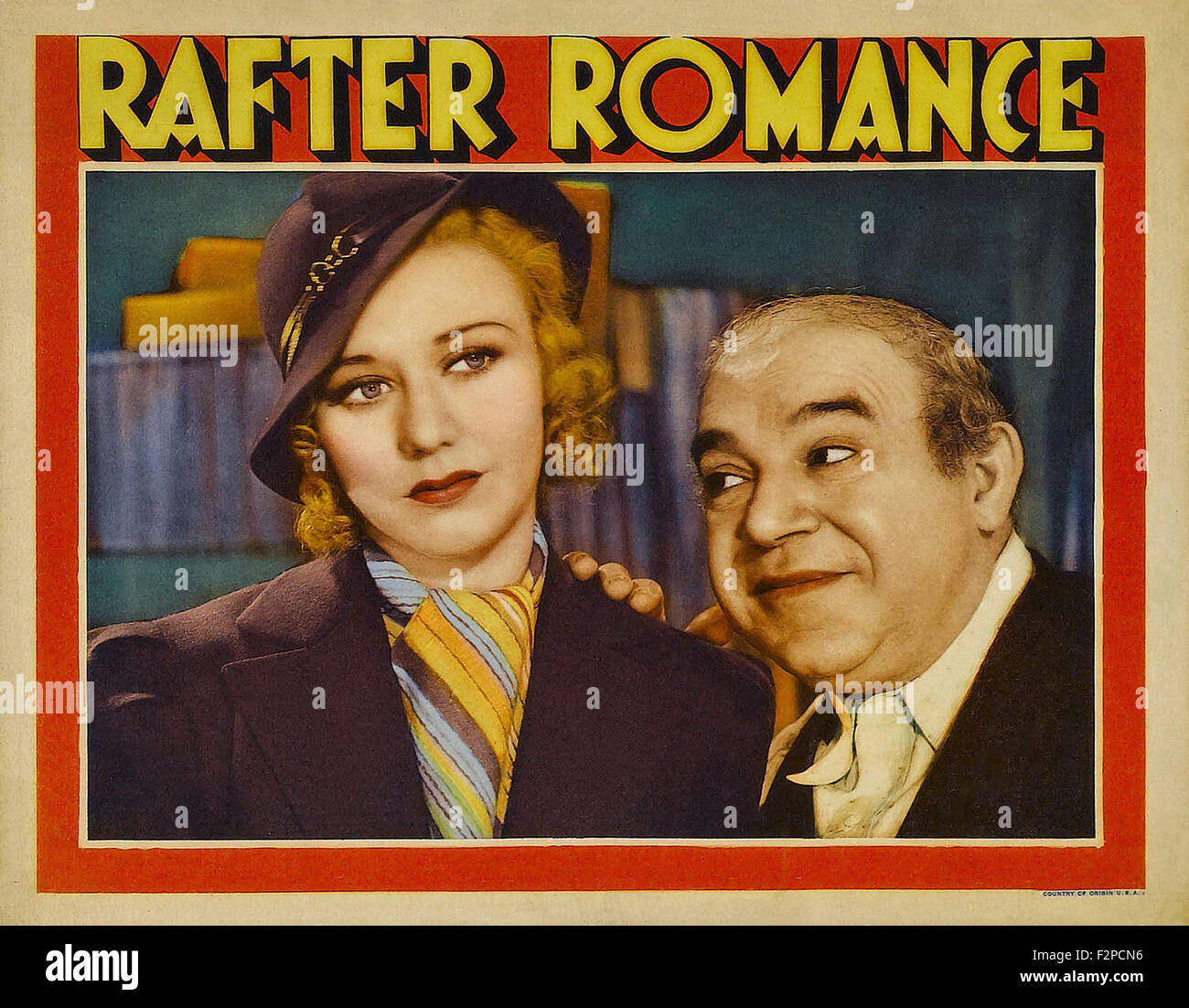 Rafter Romance - Film Poster Banque D'Images