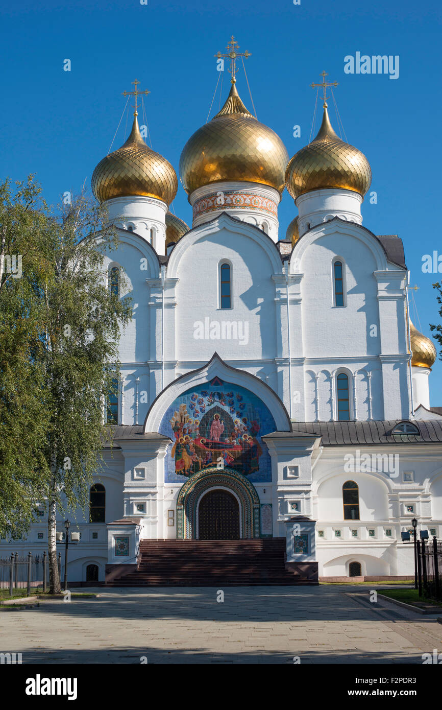 La Cathédrale de l'Assomption à Iaroslavl, Russie Banque D'Images