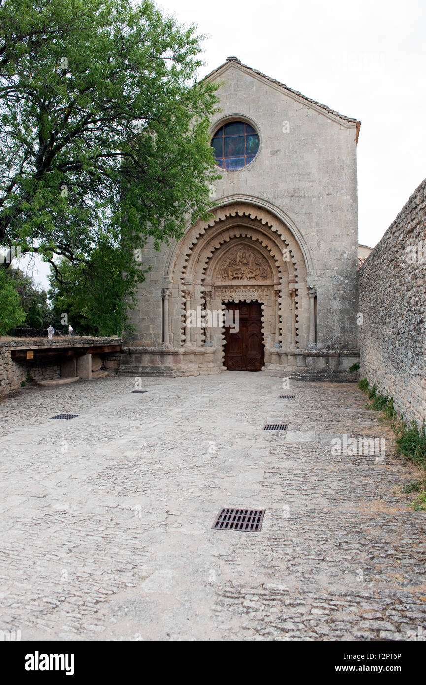 Abbaye Notre Dame de Ganagobie Bendictine près de Manosque Alpes de Aute Provence France Europe Banque D'Images