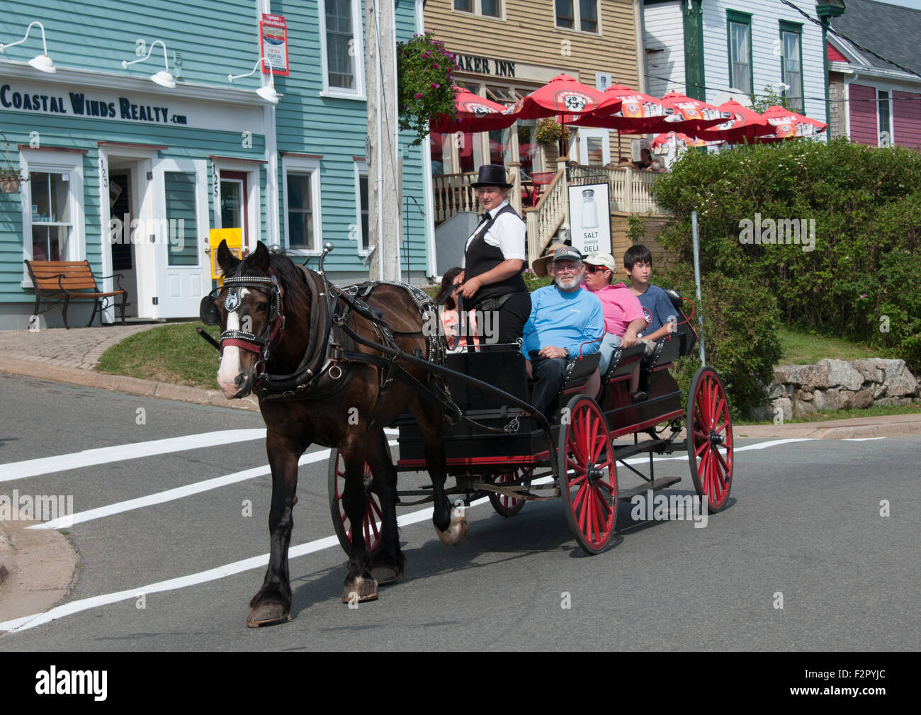 Lunenburg, Nouvelle-Écosse Banque D'Images