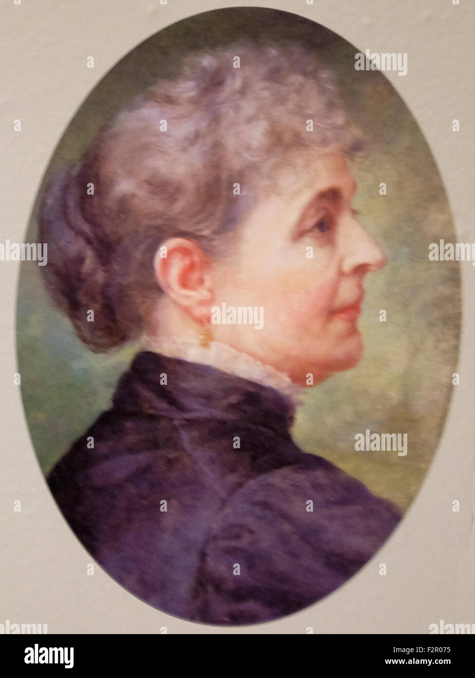Caroline Scott Harrison - première dame 1889 - 1892 Banque D'Images