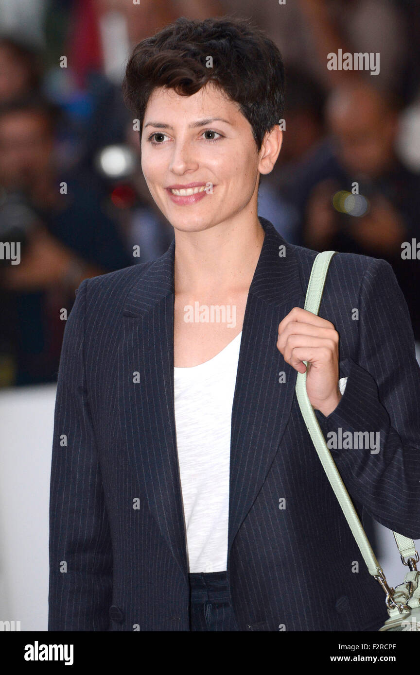 Barbara Lennie au 63e Festival du Film de San Sebastian en Espagne. 21 septembre 2015/photo alliance Banque D'Images