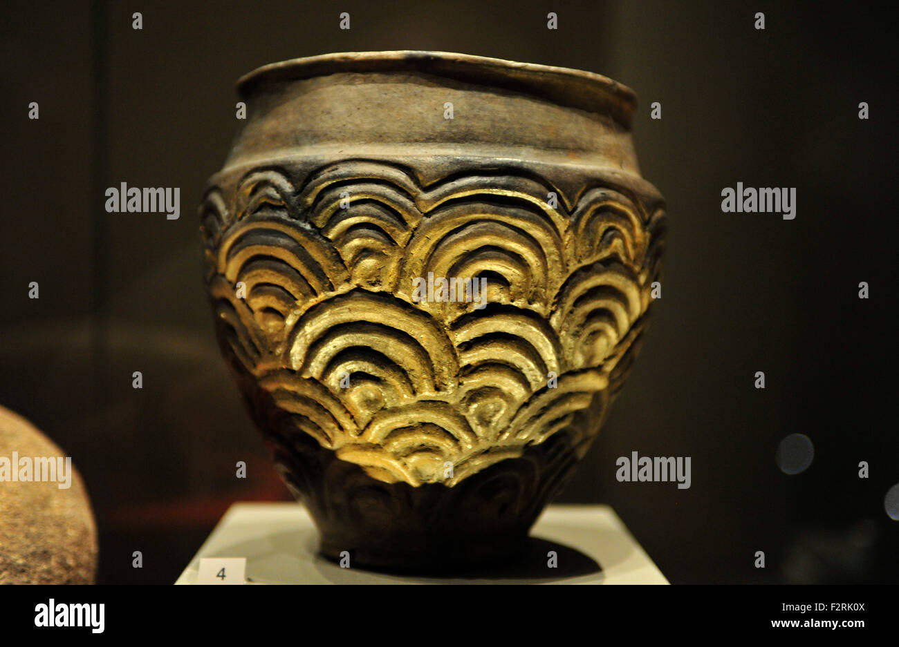 British Museum, Londres, Royaume-Uni. 23 Septembre, 2015. Organisé avec National Museums Scotland, celtes : l'art et l'identité est la première grande exposition d'examiner l'histoire de l'art celtique et de l'identité. Credit : Malcolm Park editorial/Alamy Live News Banque D'Images