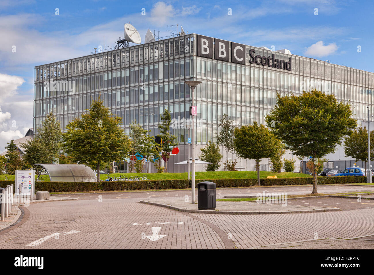 Heaquarters BBC Scotland, Glasgow, Écosse, Royaume-Uni Banque D'Images