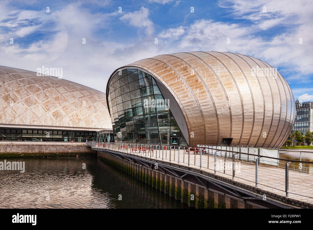 Le cinéma Imax, partie de la Clyde Waterfront Regeneration, Glasgow, Ecosse, Royaume-Uni. Banque D'Images