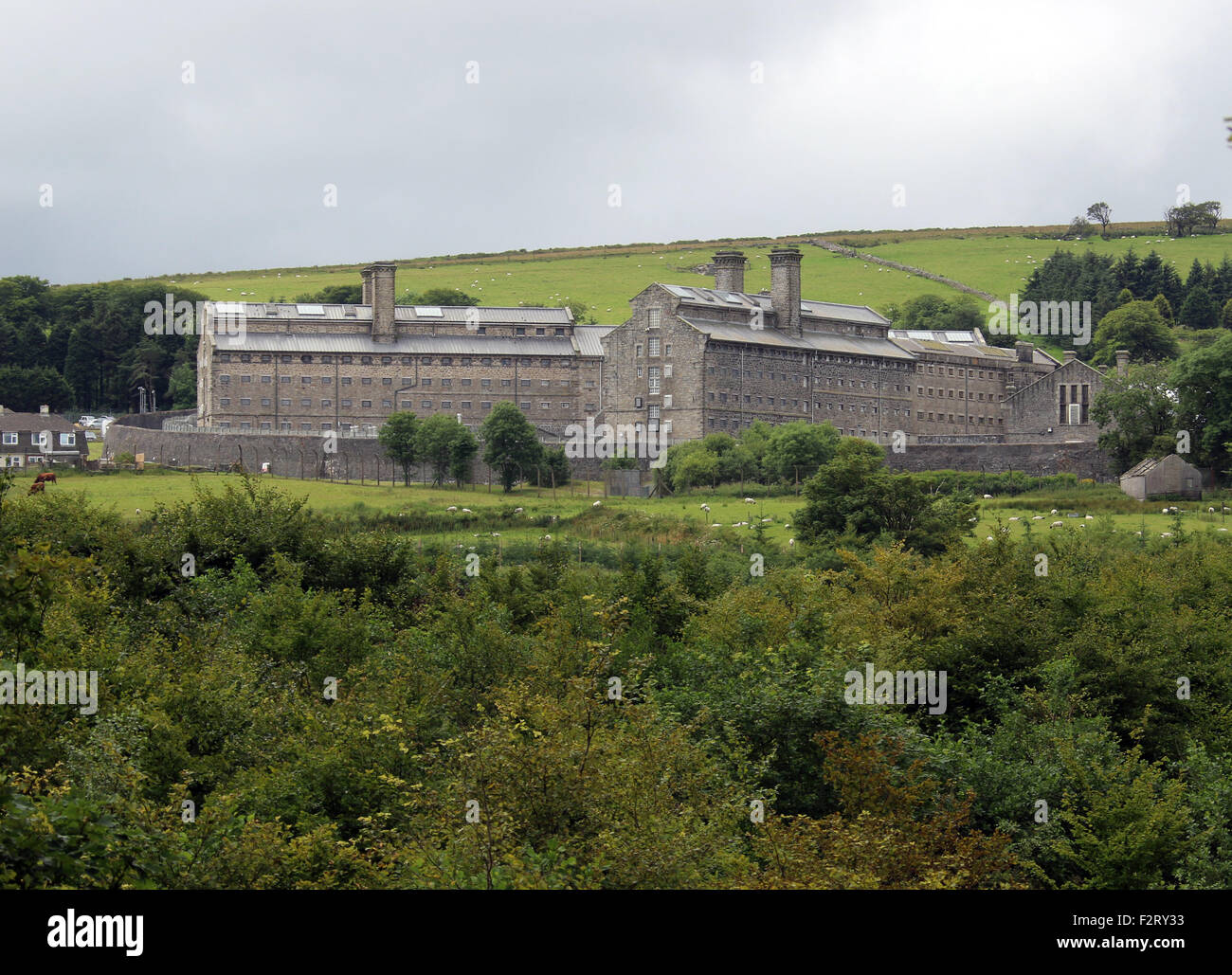 Devon Dartmoor Prison de Princeton Banque D'Images