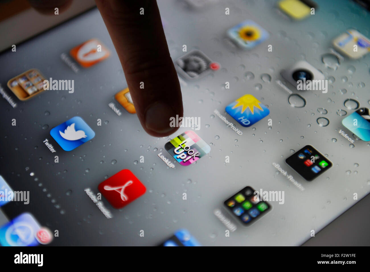 Je tampon avec application mobile pour les avocats (amendement) Banque D'Images