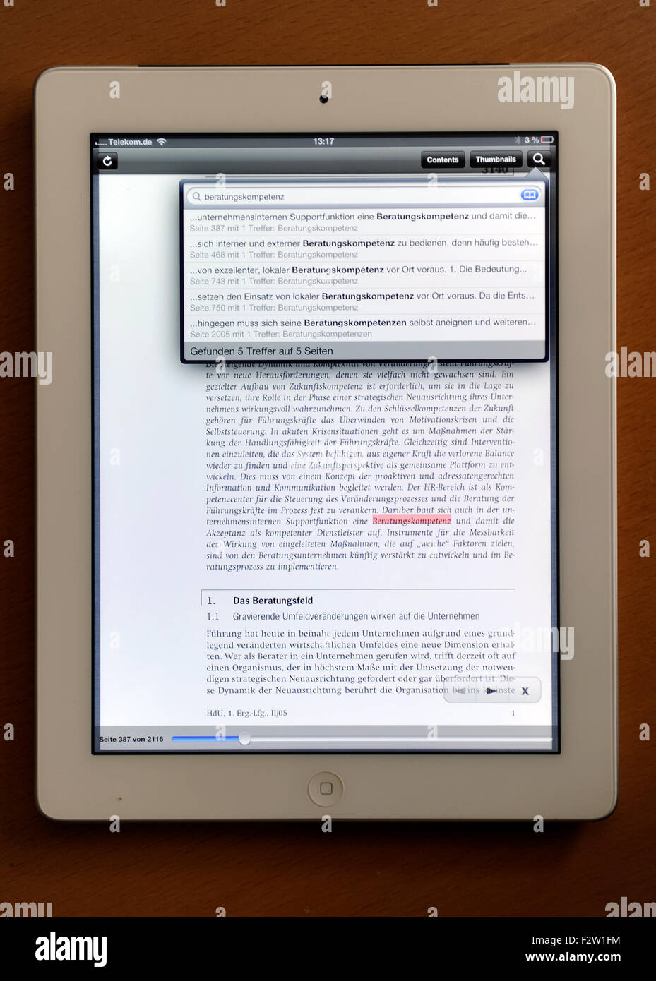 Je tampon avec application mobile pour les avocats (amendement) Banque D'Images