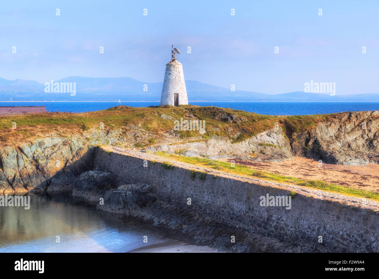 Ynys Llanddwyn, Anglesey, Pays de Galles, Royaume-Uni Banque D'Images