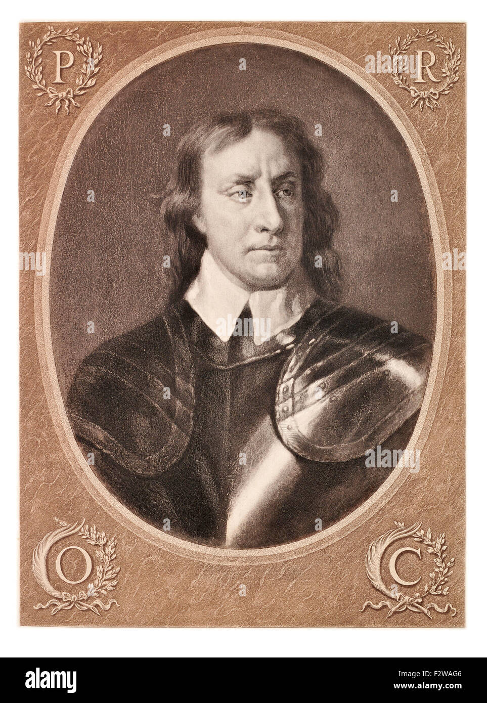 Oliver Cromwell 25 Avril 1599 3 septembre 1658 Anglais leader politique militaire du Commonwealth Lord Protecteur d'Angleterre, d'Écosse, l'Irlande. Banque D'Images