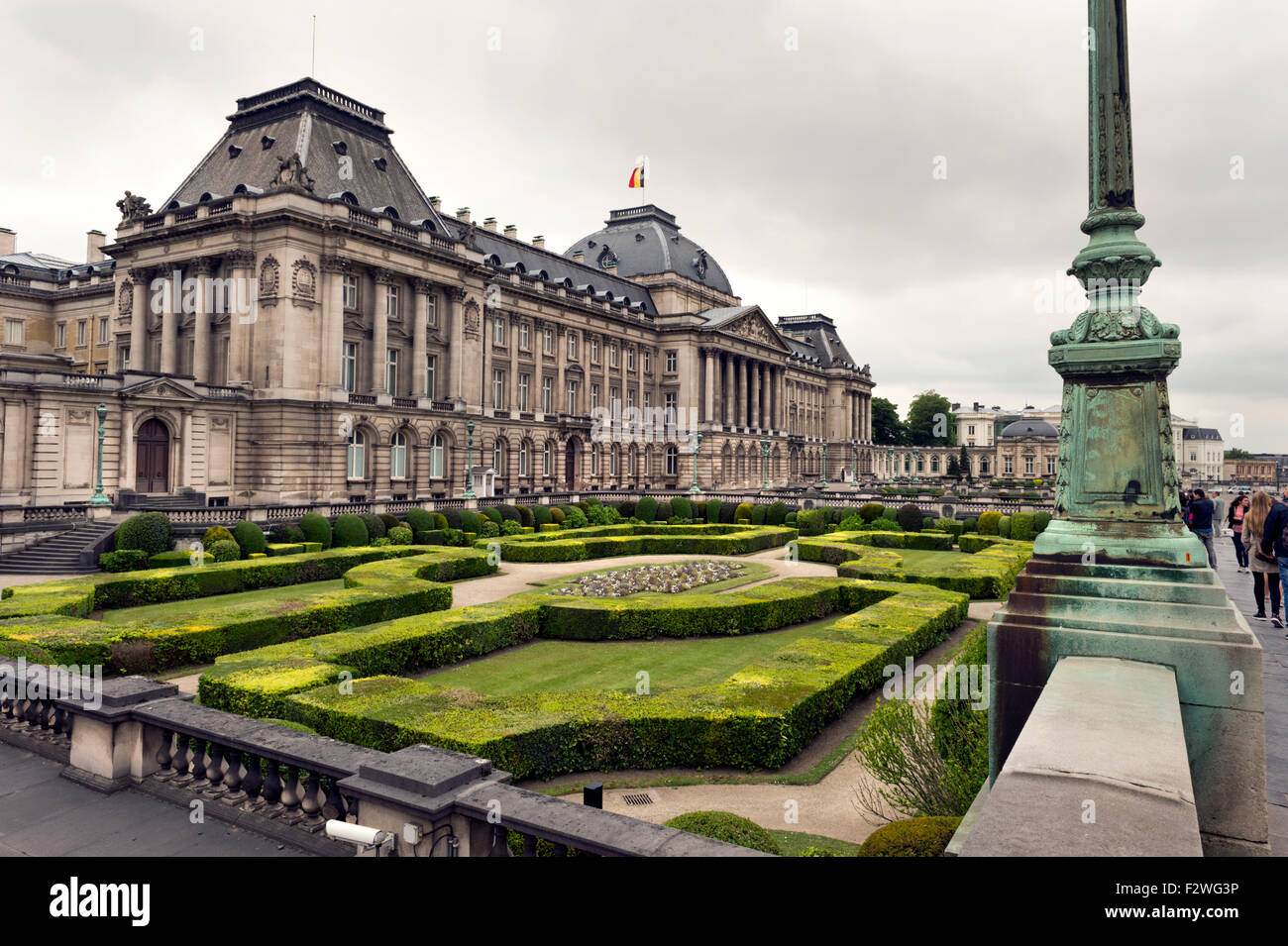 Le Palais Royal de Bruxelles, Belgique Banque D'Images