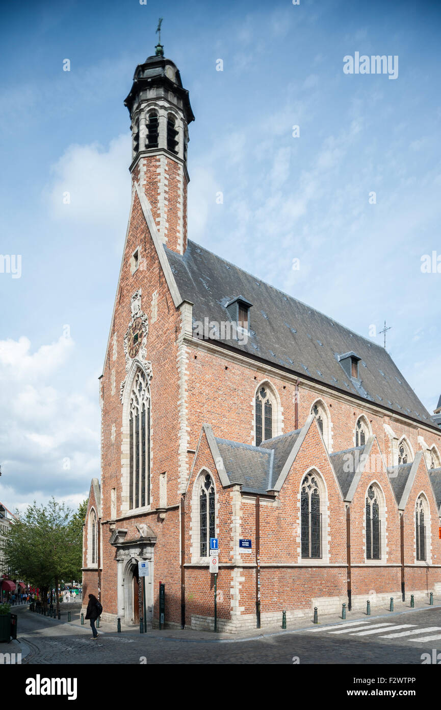 Belgique, Bruxelles, église Sainte Marie-Madeleine Banque D'Images