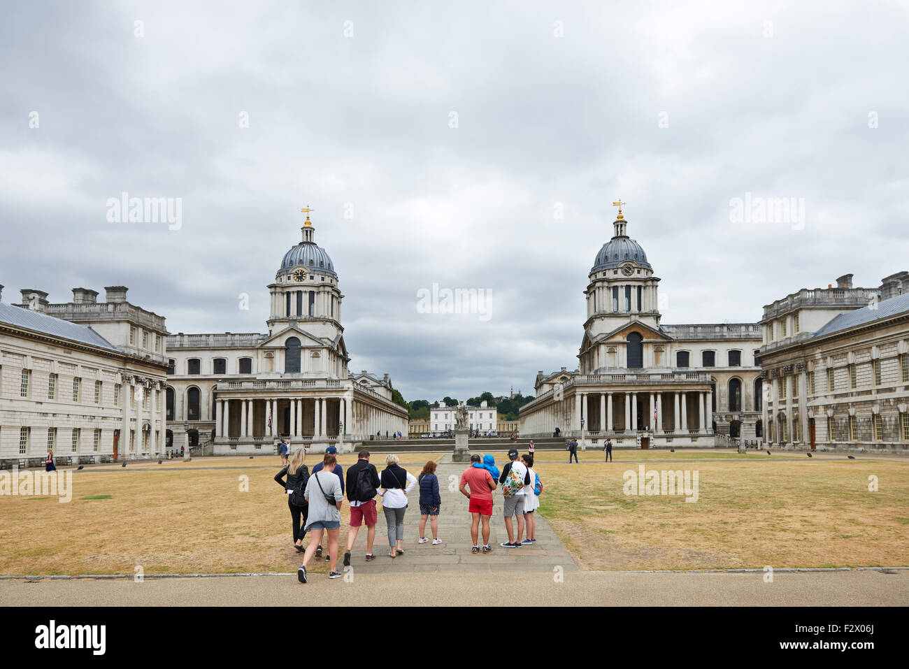 Le Parc de Greenwich, Collège royal de la marine, musée maritime. Greenwich, London, UK Banque D'Images