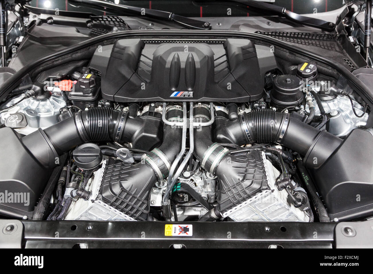 La nouvelle BMW Série M à l'IAA International Motor Show 2015 Banque D'Images