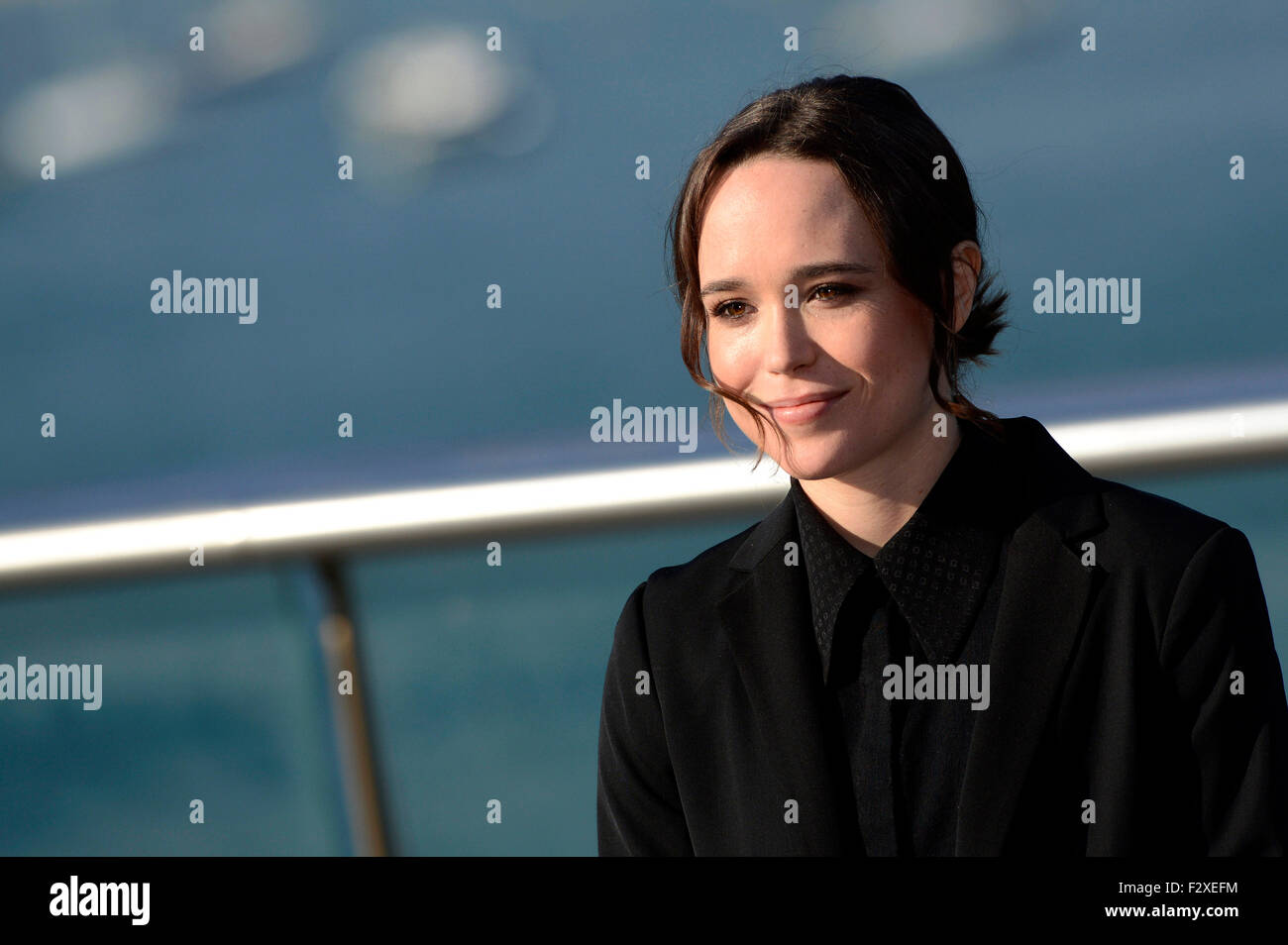 Ellen Page assiste à la conférence de presse pour "Freeheld" au 63. International Filmfestival San Sebastian / Festival Internacional de Cine de Donostia-San Sebastián, 24.09.2015/photo alliance Banque D'Images