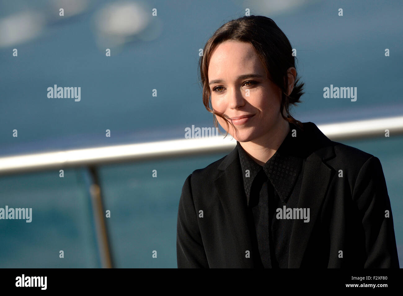 Ellen Page assiste à la conférence de presse pour "Freeheld" au 63. International Filmfestival San Sebastian / Festival Internacional de Cine de Donostia-San Sebastián, 24.09.2015/photo alliance Banque D'Images