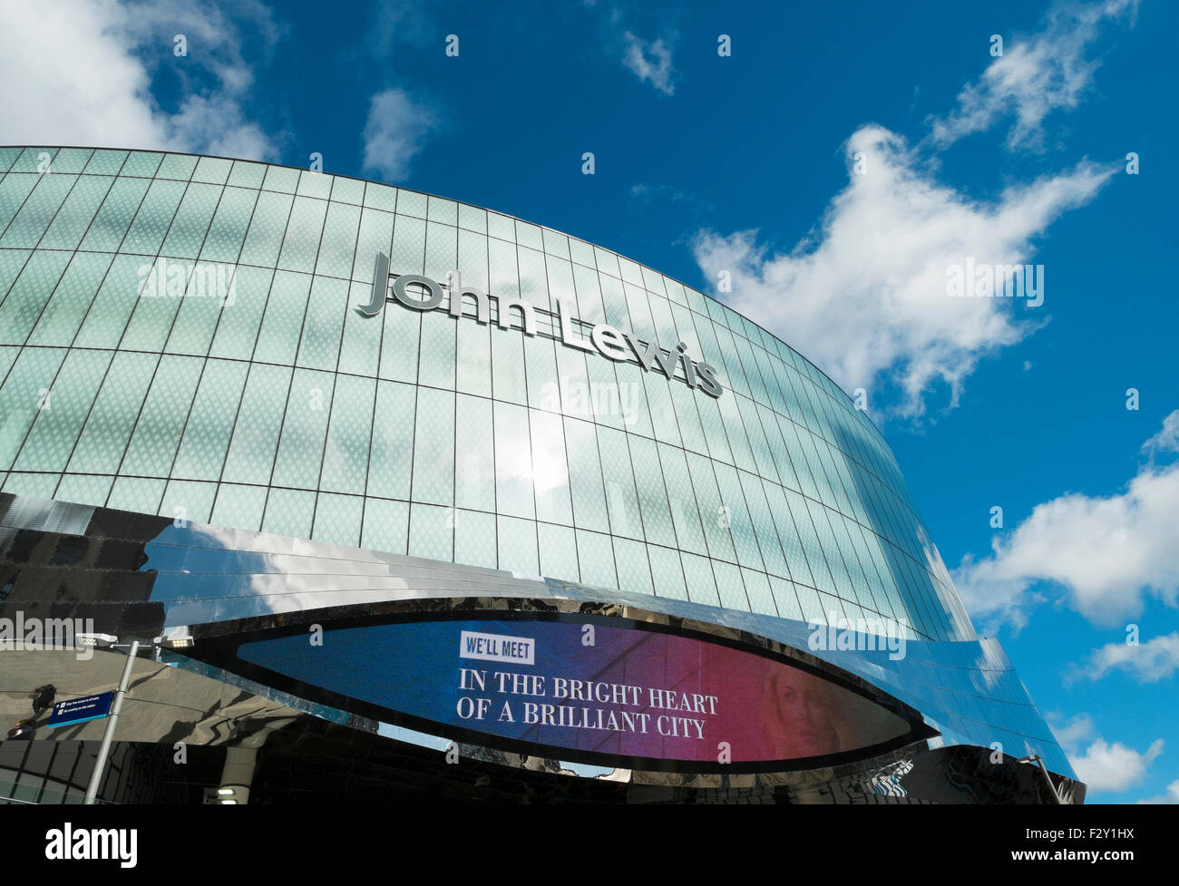 Magasin John Lewis au Grand Central Shopping Centre, Birmingham, West Midlands, England, UK Banque D'Images