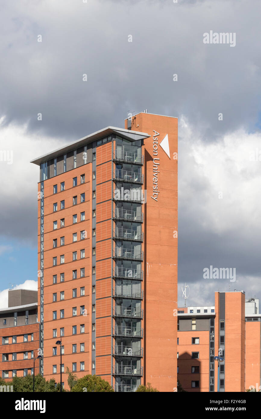 Bâtiment de l'Université d'Aston, Birmingham, Angleterre, RU Banque D'Images