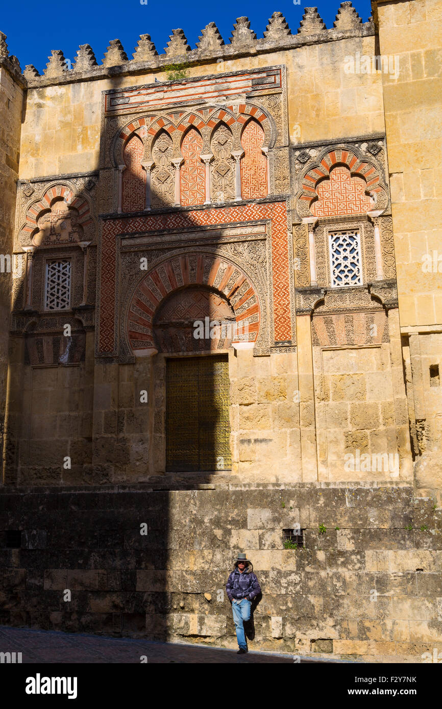 Cathédrale Mosquée Mezquita Cordoba Andalousie Espagne Banque D'Images