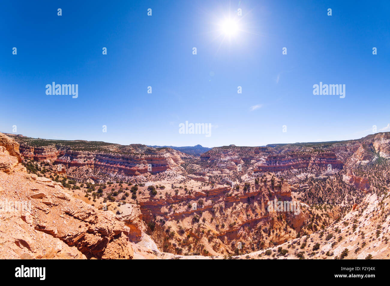 Devil's Canyon Emery County, Utah, USA Banque D'Images