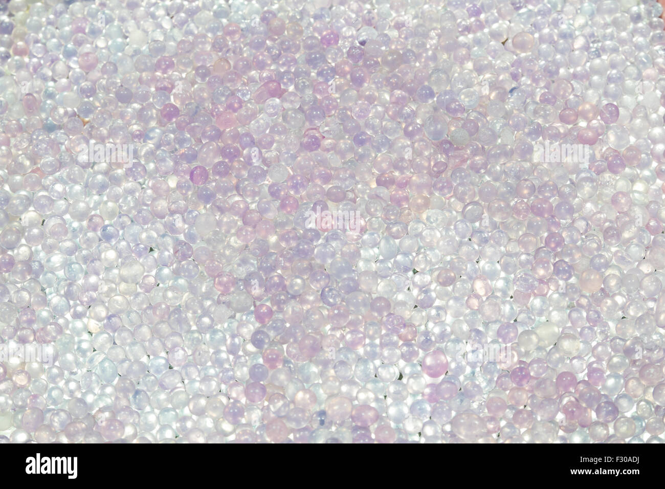 Close Up Gel de silice utilisé Banque D'Images